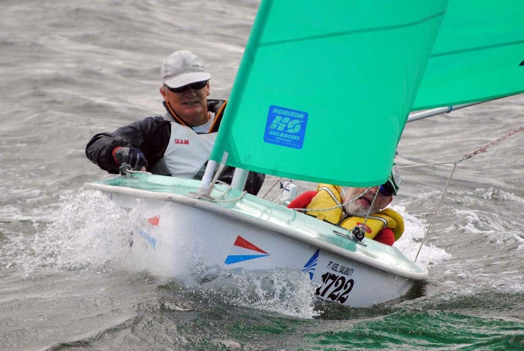 Crabb and Schahinger lead the Access 303 Two Person fleet 0063 - Australian and Asia-Pacific Access Class Championships 2011 © Access Dinghies